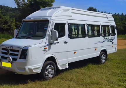 17 Seater Tempo Traveller Rentals